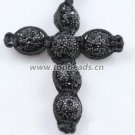 Shamballa Cross Necklace