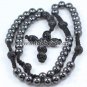 Shamballa Cross Necklace