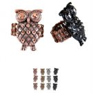 Adjustable Fashion Owl Ring