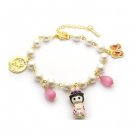Pearl Charm Bracelet