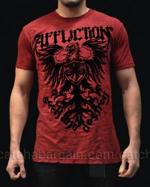 Affliction Employ Eagle Tee XL SS T-Shirt NWT MMA UFC