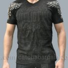 Affliction Crush Skull Tee XL SS T-Shirt Black NWT MMA UFC