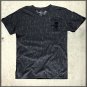Affliction Eve Wings V-Neck Tee M SS T-Shirt Black NWT MMA UFC Flocking Design