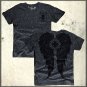 Affliction Eve Wings V-Neck Tee XL SS T-Shirt Black NWT MMA UFC Flocking Design