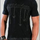 Affliction Casual Emotion Tee Small SS T-Shirt Black NWT MMA UFC Chain Series