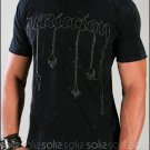 Affliction Casual Emotion Tee Small SS T-Shirt Black NWT MMA UFC Chain Series