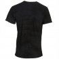 Affliction Clutch Falcon Tee Medium SS T-Shirt Black NWT MMA UFC Leather Appliques with Red Stiching