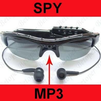 New 4GB Spy Sun Glasses Camera Video Recorder HD DVR with Mp3 Player