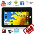 New Android Tablet 7 inch Epad Netbook Ebook Reader Epad 4GB 3G/WiFi