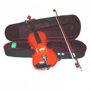 Crystalcello MV100 1/10 Size Solid Violin with Case