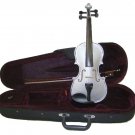 Crystalcello MV300SV 1/8 Size Silver Violin with Case