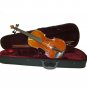 Crystalcello MV400 3/4 Size Ebony Fitted Violin with Case and Bow