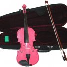 Crystalcello MA100PK 15 inch PINK Viola with Case