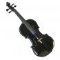 Crystalcello MA100BK 15 inch BLACK Viola with Case