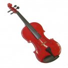 Crystalcello MA100RD 15 inch RED Viola with Case