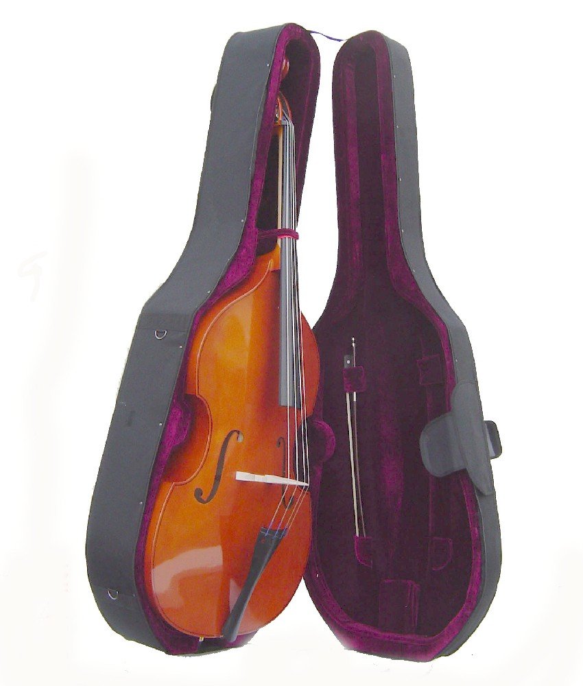 Crystalcello Crystalcello MB150 3/4 Size Uprignt Double Bass with Hard Case