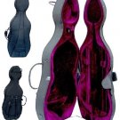 Crystalcello CC200 1/4 Size Cello Lightweight Case with Wheels