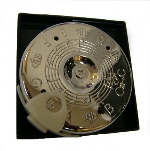 Merano Chromatic C-C Pitch Pipe with Case