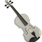 Rugeri 1/4 Size Violin with Case and Bow ~ WHITE