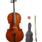 Merano 1/4 Size Student Cello with Bag and Bow + Free Rosin