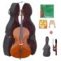 Merano 1/4 Size Student Cello with Hard Case+Soft Bag+Bow+2 Sets Strings+2 Bridges+Tuner+Rosin