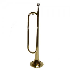 MERANO SILVER NICKEL Bugle Boy Scout with Mouth Piece~ Army Band School Orchestra Military