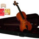 Merano 11 inch Natural Student Viola with Case, Bow+2 Sets Strings+2 Bridges+Pitch Pipe+Rosin