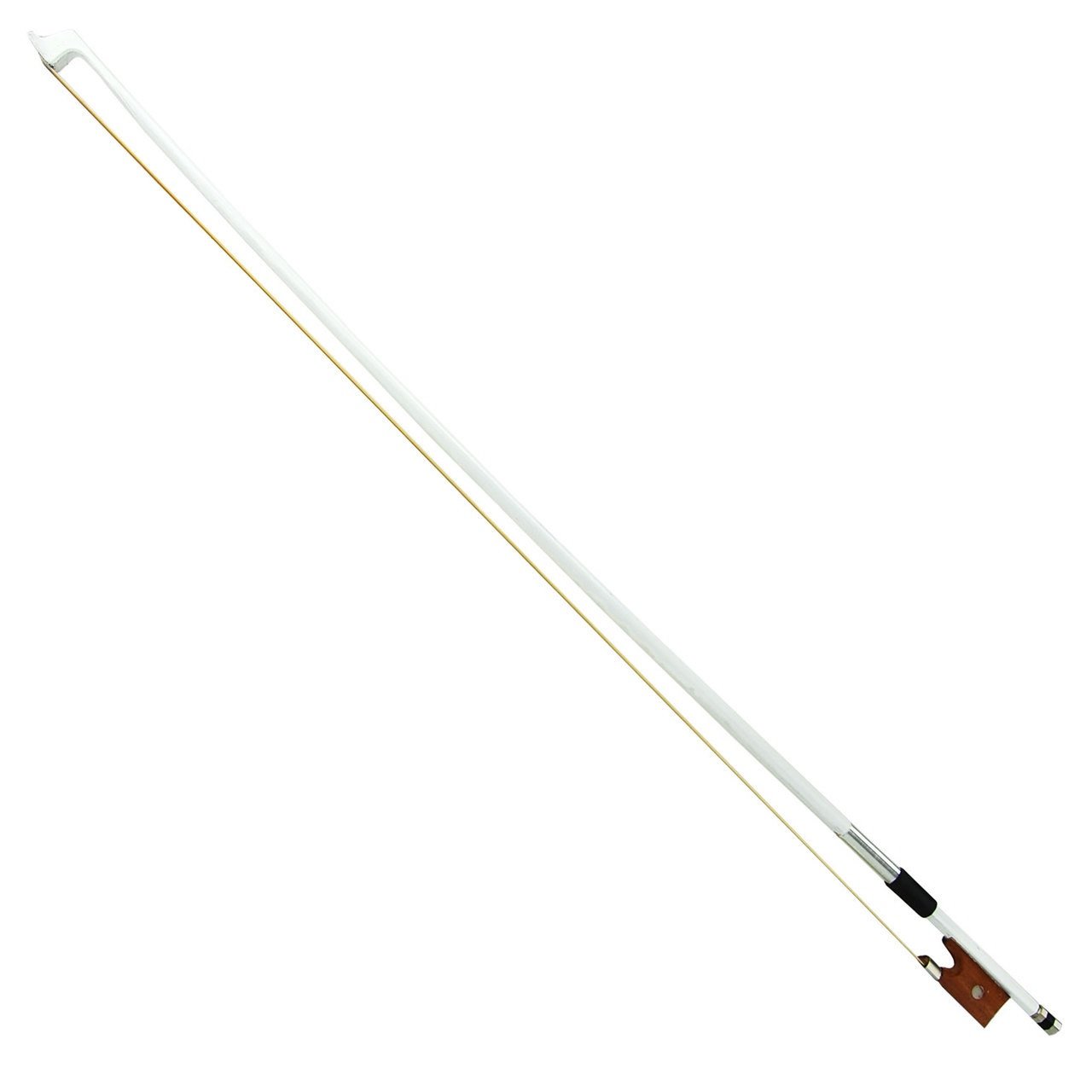 On Sale 14" WHITE Wood Stick Viola Bow for Student, Beginner