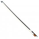 On Sale BW100BK 4/4 Size Black Wood Stick Violin Bow for Student, Beginner