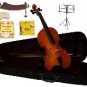 Merano 4/4 Size Violin,Case,Bow+Rosin+2 Sets Strings+2 Bridges+Tuner+Shoulder Rest+Music Stand