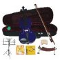 Merano 1/8 Size Purple Violin,Case,Bow+Rosin+2Sets Strings+2 Bridges+Tuner+Shoulder Rest+Music Stand
