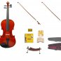 Merano 4/4 Size Acoustic Violin,Case,2 Bows+Rosin+2 Sets of Strings+2 Bridges+Tuner+Shoulder Rest