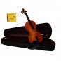 4/4 Size Natural Acoustic Violin,Case,Bow+Bridge+Rosin+2 Sets of Strings