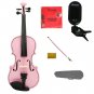 Merano 15" Pink Viola,Case, Bow+Rosin+Chromatic Clip On Tuner