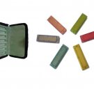 Merano 10 holes Harmonica 6 pieces Set + Free Zippered Case