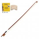 4/4 Full Size Violin Bow for Student, Beginner, Replacement + Free Set of Strings + Bridge