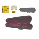 Merano CV100 4/4 Size Violin Case+A Set of Strings+Bridge+Rosin
