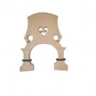 1/2 Size Adjustable Upright Double String Bass Bridge  for Replacement Students Teacher