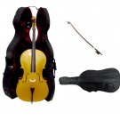 Merano 1/4 Size Gold Cello with Case, Bag, Bow, Rosin