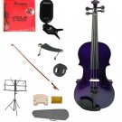 Merano Acoustic 10" PURPLE Student Viola,Case,Bow & Much More