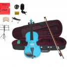 Merano Acoustic 10" BLUE Student Viola,Case,Bow & Much More