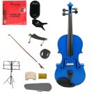 Merano Acoustic 10" BLUE Student Viola,Case,Bow & Much More