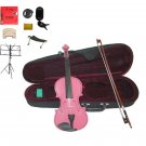 Merano Acoustic 10" PINK Student Viola,Case,Bow & Much More