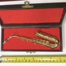 New Gold Brass Mini Alto Saxophone with Case