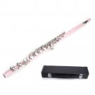 16 Hole C Key Pink Flute with Carrying case