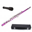 ROSE RED FLUTE WITH CASE + Free Stand
