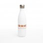 Lovely Sweet Puff Beautiful Water Bottle 17 oz Stainless Steel w/CoCoCho Prints-White and Brown
