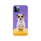 Sweet Puff New Lovely Purple Glasses Dog Flexi Case for iPhone  12 Pro Max