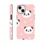Sweet Puff New Lovely Pink Panda Hard Case for iPhone 14