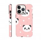 Sweet Puff New Lovely Pink Panda Hard Case for iPhone 13 Pro